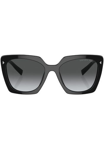 Prada Eyewear Occhiali da sole rettangolari - Nero