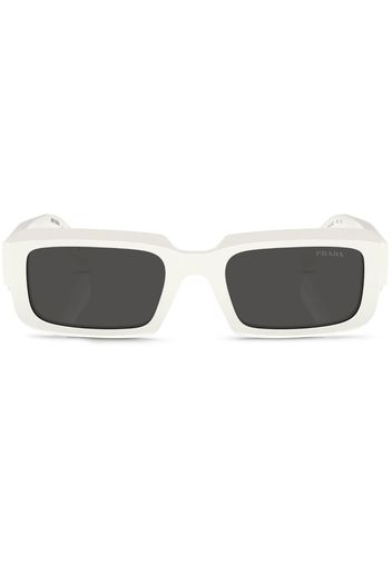 Prada Eyewear Occhiali da sole squadrati - Bianco