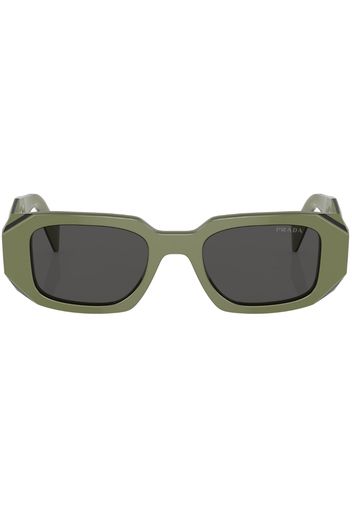 Prada Eyewear Occhiali da sole squadrati - Verde