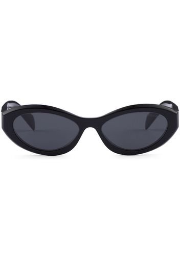 Prada Eyewear Symbole oval-frame sunglasses - Nero