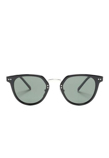 Prada Eyewear Occhiali da sole tondi - Nero