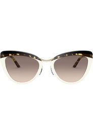 Prada Eyewear tortoiseshell-effect cat-eye frame sunglasses - Nero