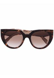 Prada Eyewear Occhiali da sole cat-eye - Marrone