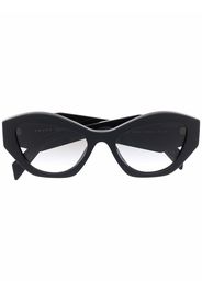 Prada Eyewear Occhiali da sole rettangolari - Nero