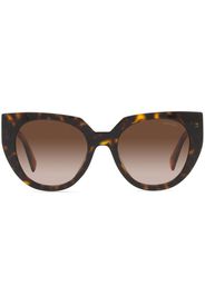 Prada Eyewear PR 14WS cat-eye sunglasses - Marrone