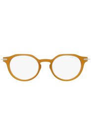 Prada Eyewear PR 12YS round-shape glasses - Marrone