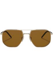 Prada Eyewear square-frame sunglasses - Oro