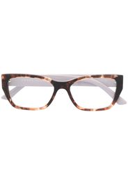 Prada Eyewear Occhiali wayfarer - Marrone