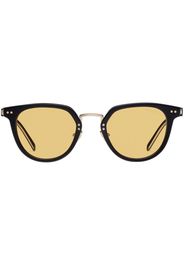 Prada Eyewear Occhiali da sole tondi - Nero