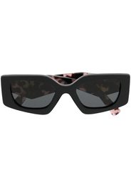 Prada Eyewear leopard print tinted sunglasses - Nero