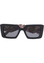 Prada Eyewear Symbole oversized square-frame sunglasses - Nero