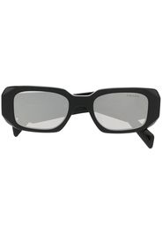 Prada Eyewear rectangular-frame logo sunglasses - Nero