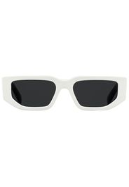 Prada Eyewear Occhiali da sole Symbole squadrati - Bianco