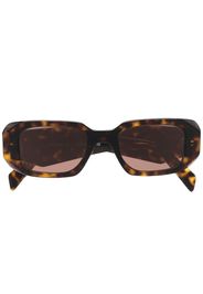 Prada Eyewear Occhiali da sole squadrati con effetto tartarugato - Marrone