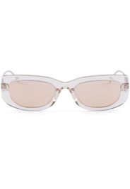 Prada Eyewear Symbole transparent frame sunglasses - Toni neutri