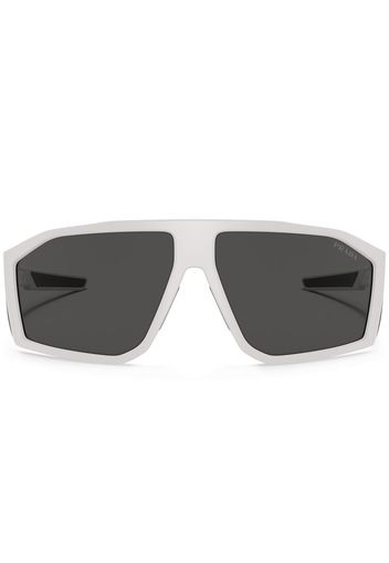 Prada Linea Rossa geometric-frame sunglasses - Bianco