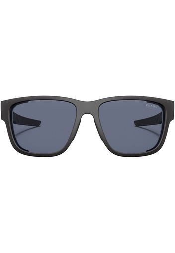 Prada Linea Rossa logo-print tinted sunglasses - Nero