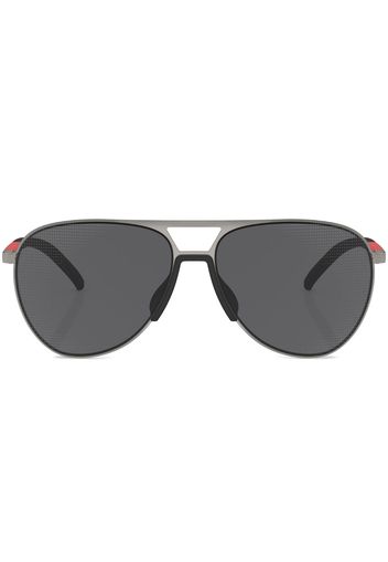 Prada Linea Rossa aviator-frame sunglasses - Argento