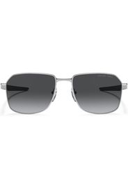 Prada Linea Rossa logo-print tinted sunglasses - Argento