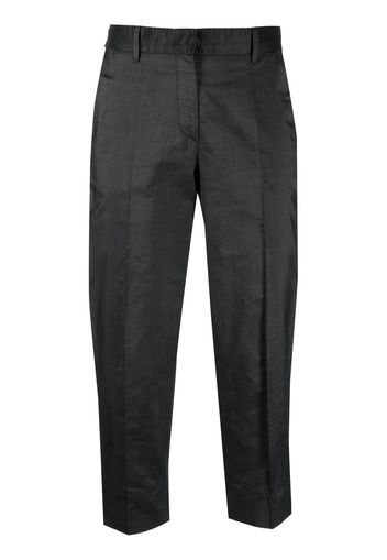 Prada Pre-Owned Pantaloni crop a vita alta anni 2000 - Grigio