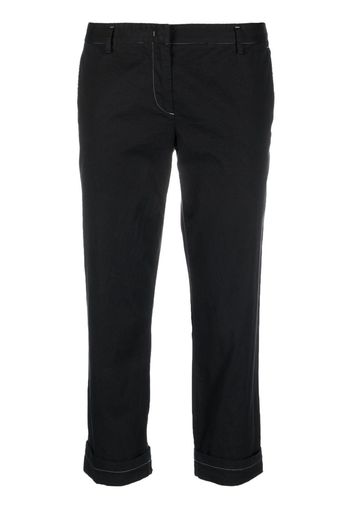 Prada Pre-Owned 2000s low-rise cropped trousers - Nero