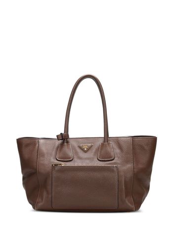 Prada Pre-Owned Vitello Daino tote bag - Marrone