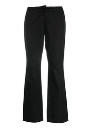 Prada Pre-Owned Pantaloni svasati anni '90 - Nero