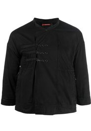 Prada Pre-Owned 1990s hook-detail jacket - Nero