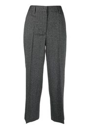 Prada Pre-Owned Pantaloni sartoriali crop pre-owned anni 2010 - Grigio