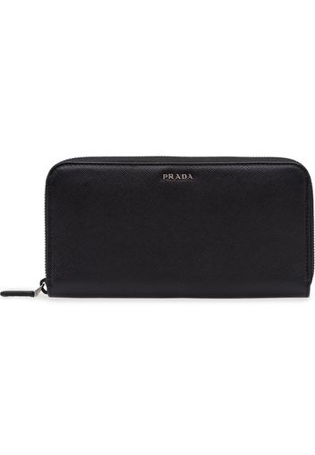 Prada Portafogli con zip - Nero