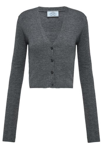 Cardigan con scollo a V