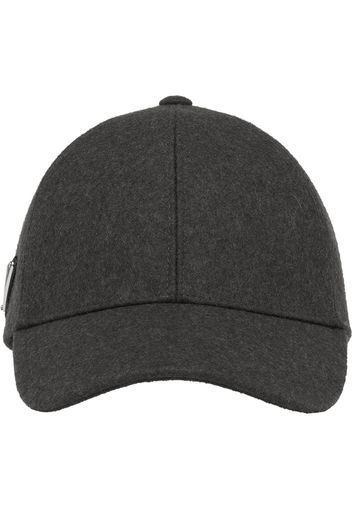 Prada Cappello da baseball Loden - Grigio