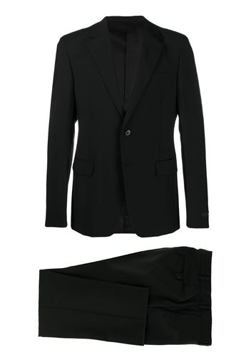 single breasted two piece suit