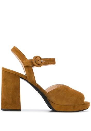 chunky-heel buckled sandals