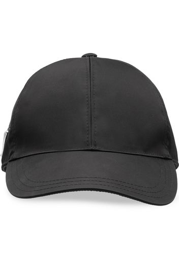 Prada logo-plaque baseball cap - Nero