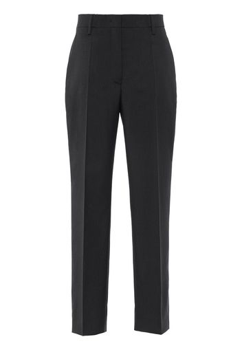 Prada straight-leg wool trousers - Nero