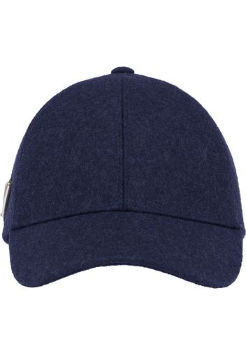 Prada Cappello con applicazione - Blu