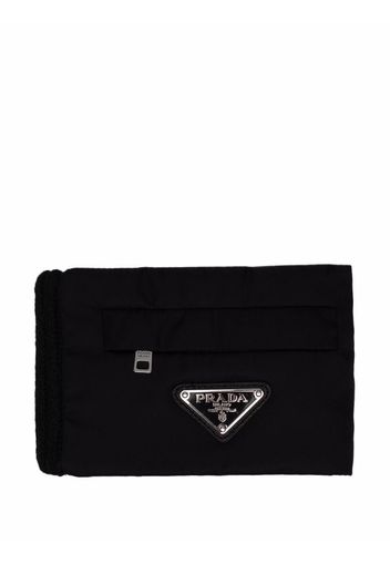 Prada knitted pouch wallet - Nero