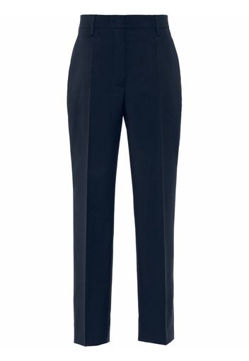 Prada cropped tailored trousers - Blu