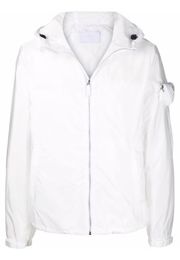 Prada Re-Nylon zip-up jacket - Nero