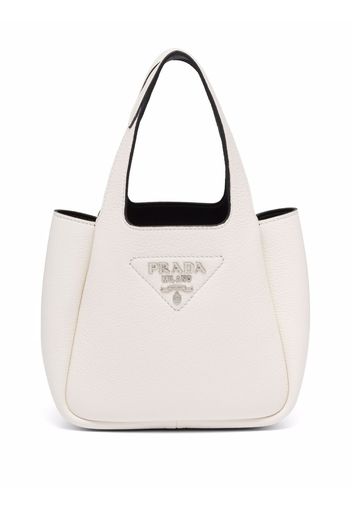 Prada Flou tote bag - Bianco