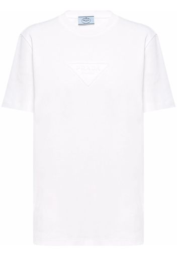 Prada T-shirt Interlock - Bianco