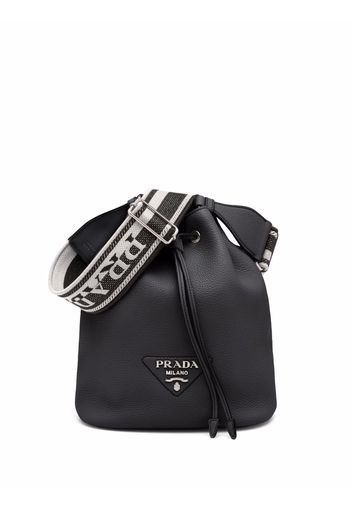 Prada Flou bucket bag - Nero