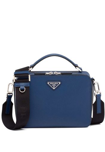 Prada Borsa a spalla Brique - Blu