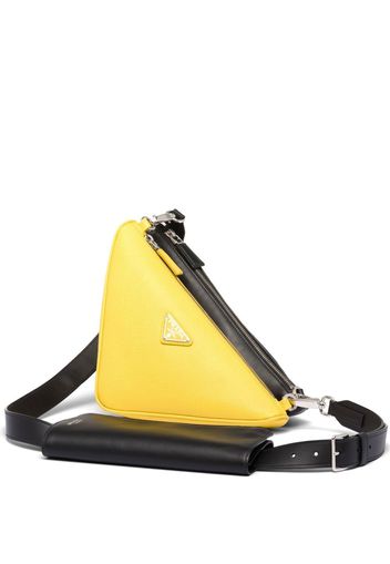 Prada Borsa messenger Triangle - Giallo