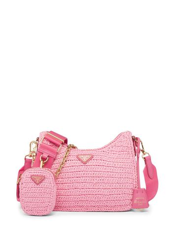 Prada Borsa a spalla Re-Edition 2005 - Rosa