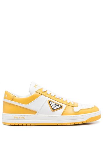 Prada Sneakers Downtown bicolore - Bianco