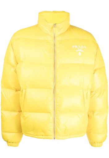 PRADA Piumino con stampa - Giallo