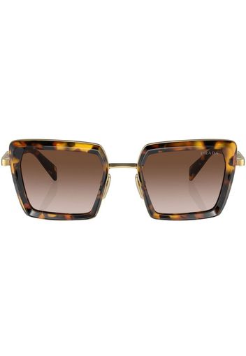 Prada tortoiseshell-effect sunglasses - Nero