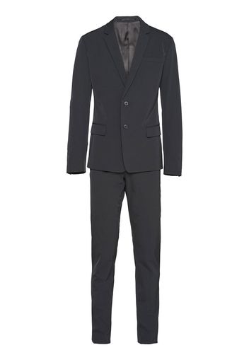 Prada single-breasted techno suit - Nero